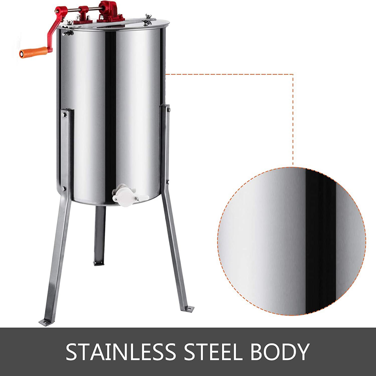 4-frame Manual Honey Extractor